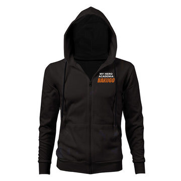 My Hero Academia Bakugo Katsuki Sudadera con Cremallera y Capucha para Adultos Unisex